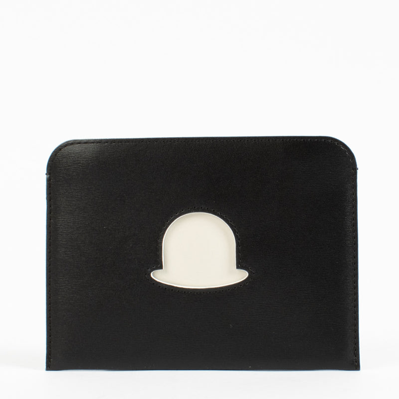 Delvaux Black Trompe L'Oeil Wallet