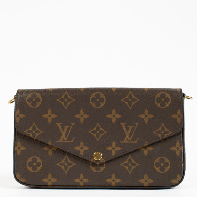 Louis Vuitton Monogram Pochette Felicie Crossbody Bag for the best price at Labellov secondhand luxury in Antwerp and Knokke.