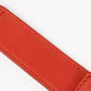 Authentic pre-loved Chloé Red Calfskin Leather Roy Small Crossbody Bag on Labellov.com
