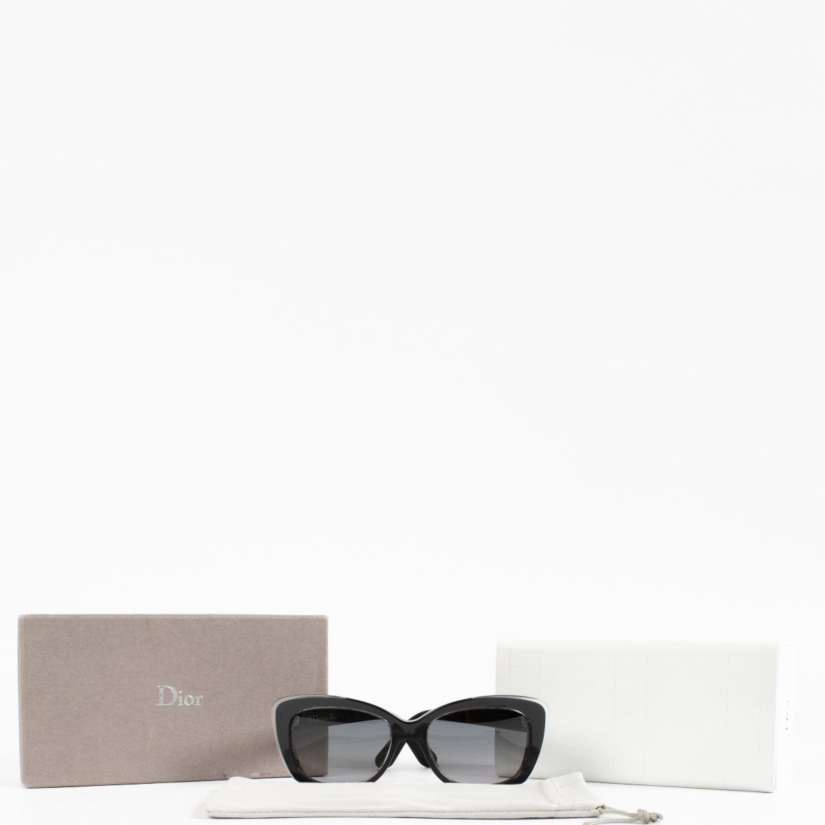authentic preloved Christian Dior Black Sunglasses on Labellov.com