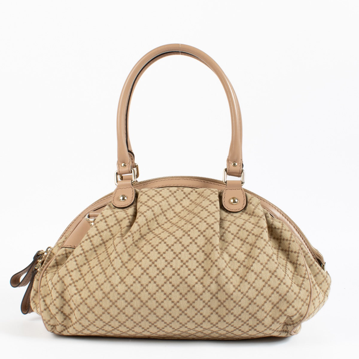 authentic preloved Gucci Brown Diamante Shoulder Bag on Labellov.com