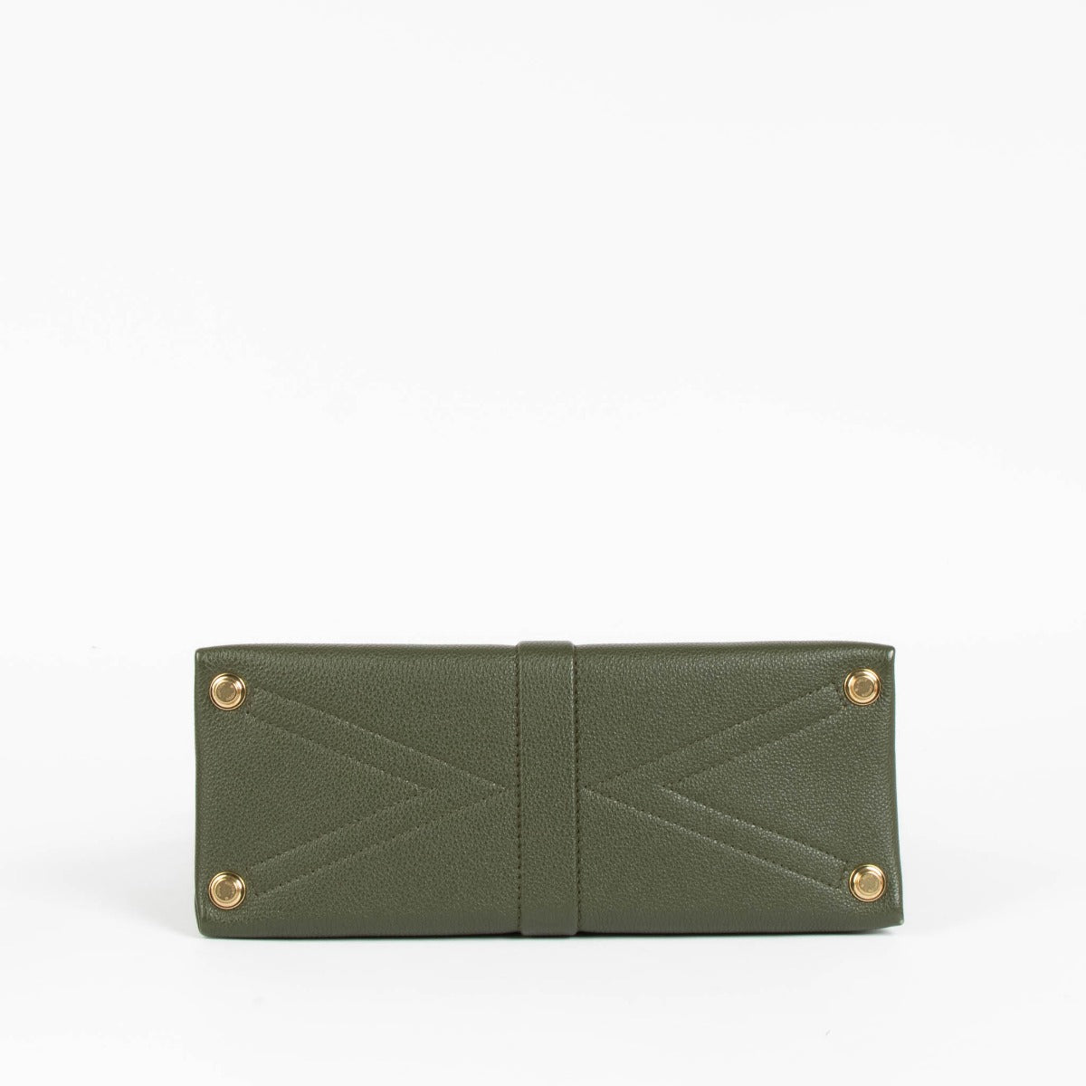 Louis Vuitton Rose des Vents MM khaki green leather handbag