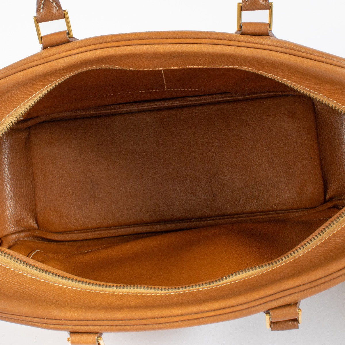 100% authentic preloved Hermès Cognac Top handle Plume on Labellov.com