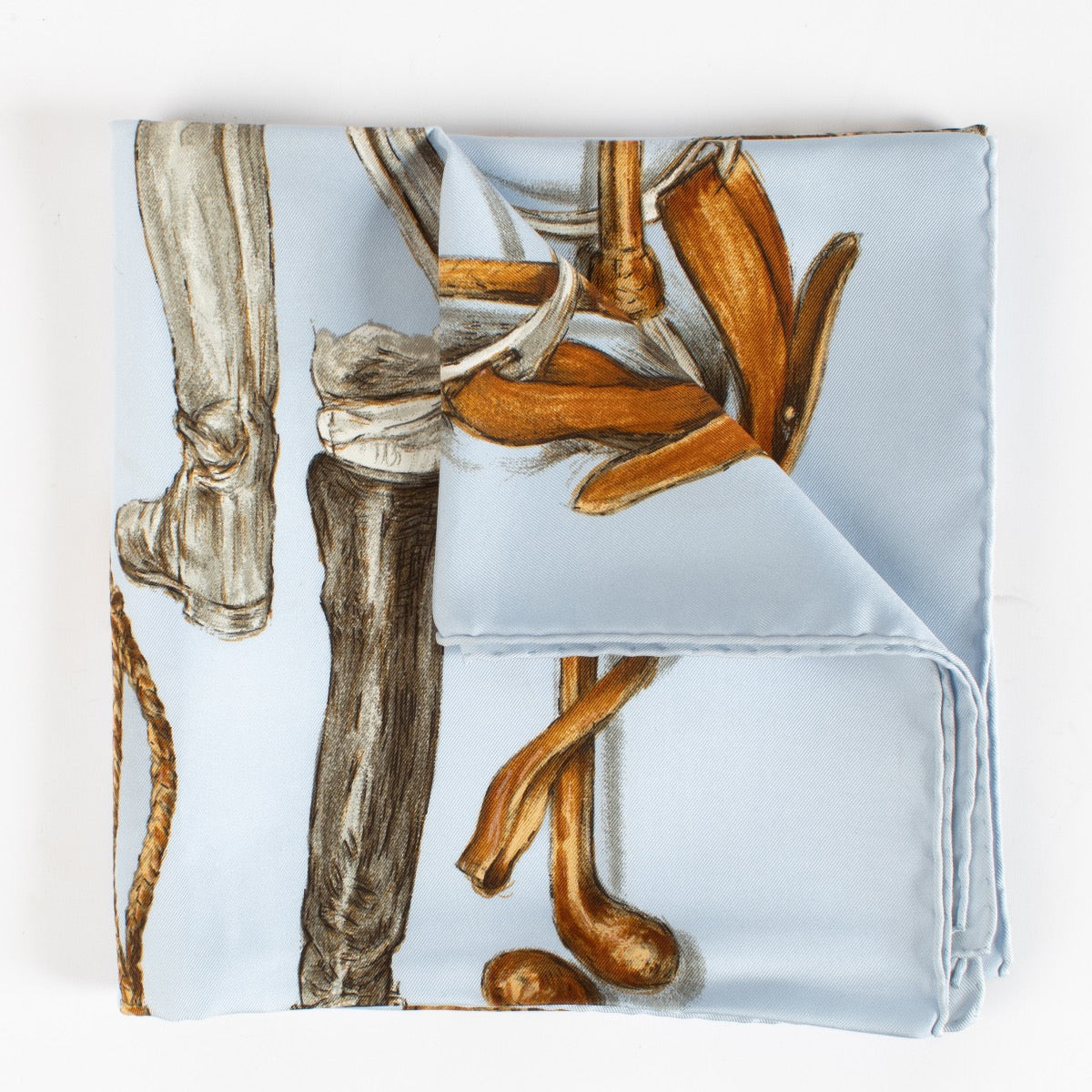 shop 100% authentic second hand Hermès Carré 90 A Propos De Bottes Silk Scarf on Labellov.com