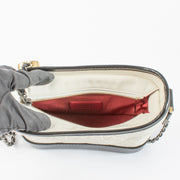 shop 100% authentic second hand Chanel Black And White Small Gabrielle Bag on Labellov.com