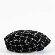 shop 100% authentic second hand Chanel Black Tweed Beret - Size M on Labellov.com