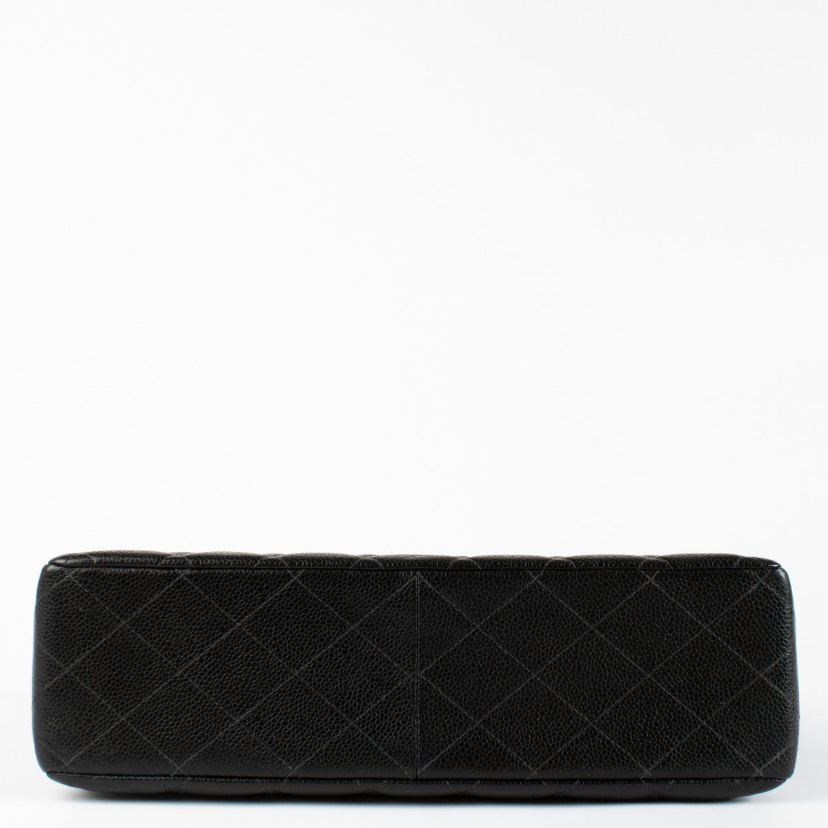 Chanel Black Caviar Leather Vintage Large/Jumbo Flap Bag