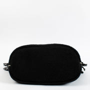 Authentic pre-loved Chanel Black CC Beach Bag with Pouch and Towel on Labellov.com