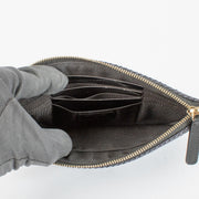 Authentic preloved Chanel Black Tweed Beauville Pouch on Labellov.com