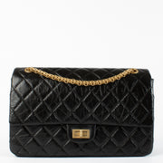 Chanel Black Reissue 2.55 Large GHW
