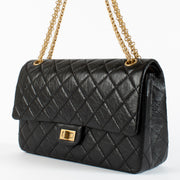 Chanel Black Reissue 2.55 Large GHW