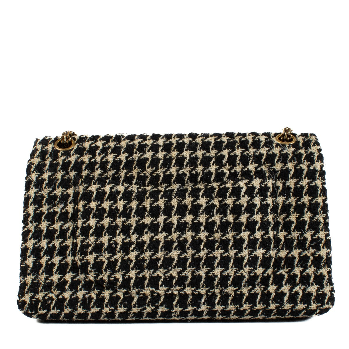 Chanel 15K Brasserie Tweed Grote Reissue 2.55 Tas
