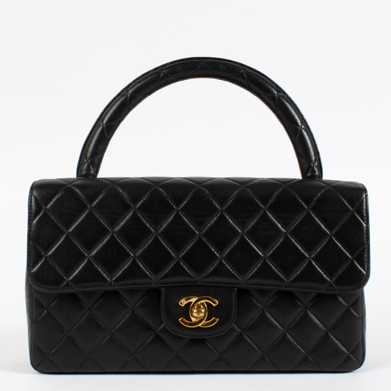 shop 100% authentic second hand Chanel Black Vintage Kelly Bag on Labellov.com