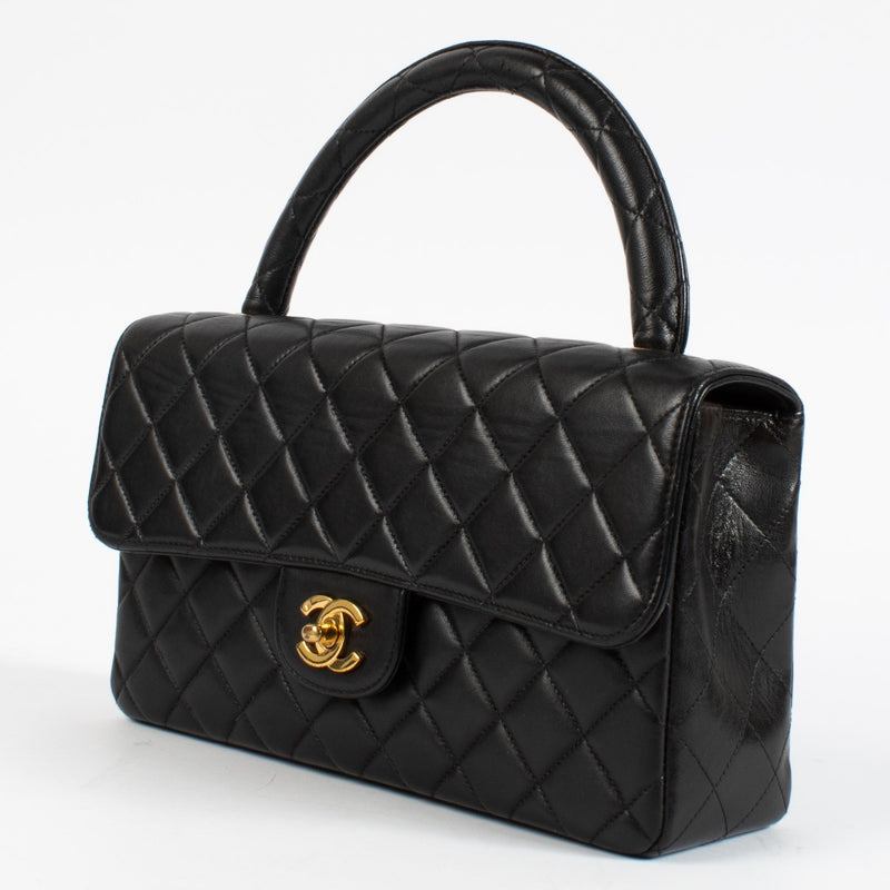 shop 100% authentic second hand Chanel Black Vintage Kelly Bag on Labellov.com