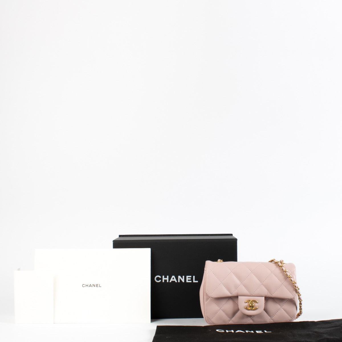 shop 100% authentic second hand Chanel Pink Lambskin Heart Chain Flap Bag on Labellov.com