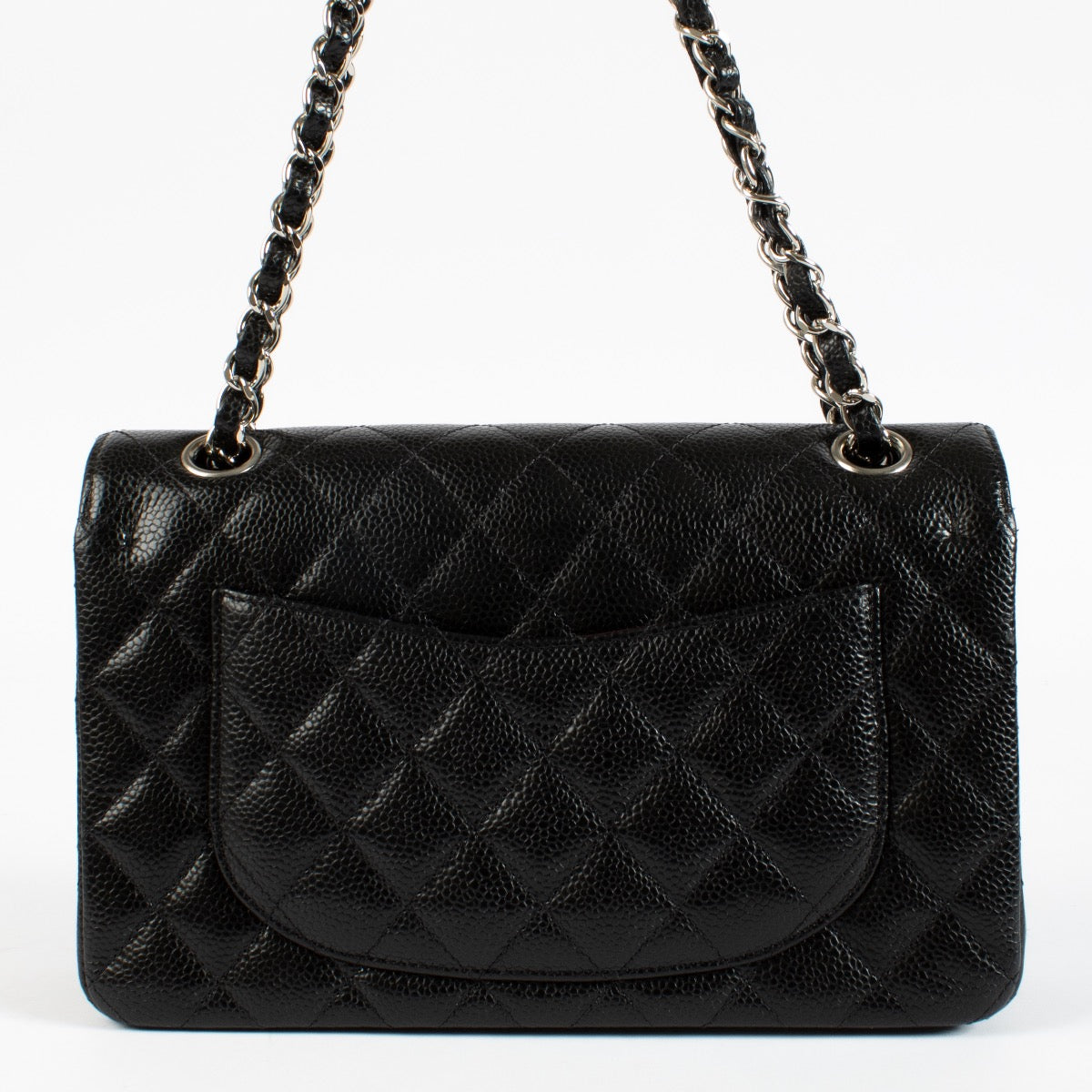 shop 100% authentic second hand Chanel Black Caviar Small Classic Flap Bag on Labellov.com