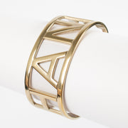 Authentic pre-loved Chanel 15S Gold Logo Bracelet on Labellov.com