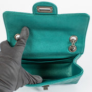 shop 100% authentic second hand Chanel Emerald Green Metallic 2.55 Mini Bag on Labellov.com
