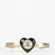 Authentic pre-loved Chanel 22B Heart Bangle Bracelet on Labellov.com
