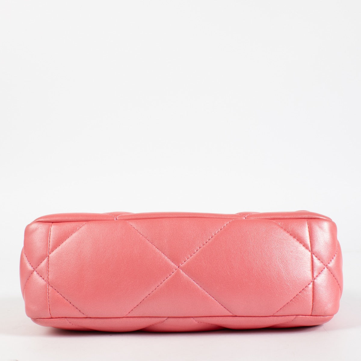 Chanel Pearly Pink Lambskin Small Chanel 19 Bag