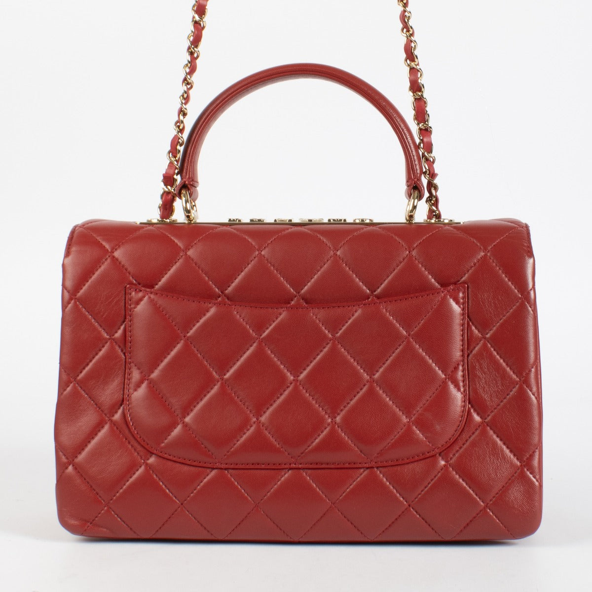 Chanel Red Medium Trendy CC Bag
