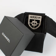 Authentic pre-loved Chanel Shield Crystal Brooch 16V on Labellov.com