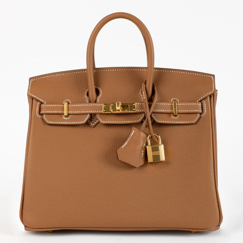 Hermès Birkin 25 Gold Togo GHW