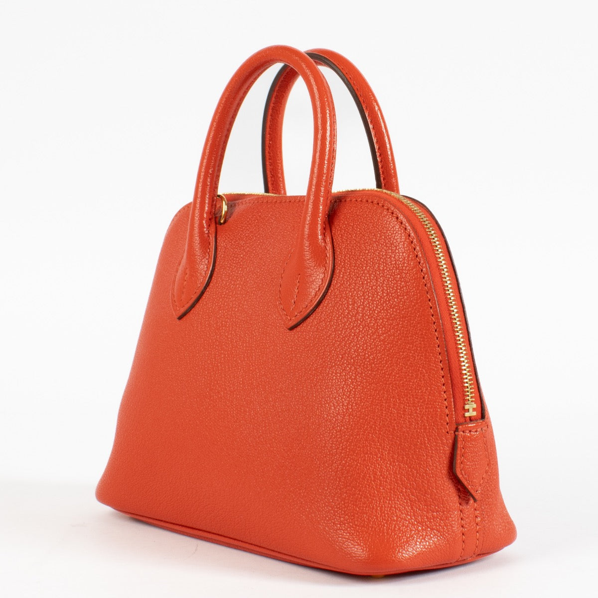shop 100% authentic second hand Hermès Bolide 1923 Mini Capucine Chevre Mysore GHW on Labellov.com