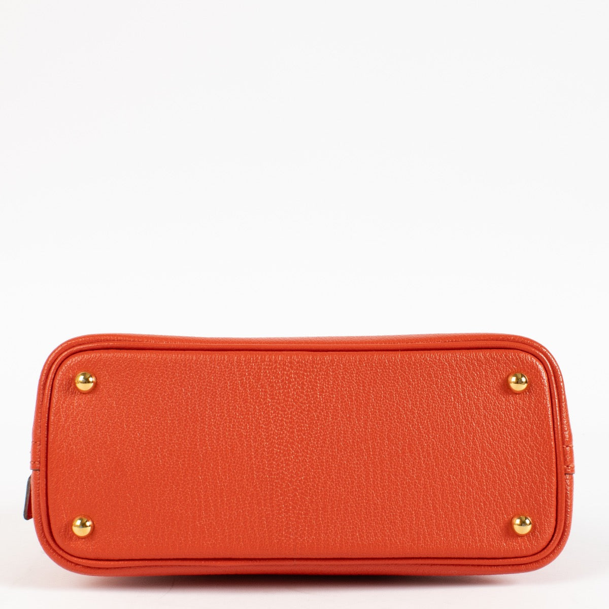 shop 100% authentic second hand Hermès Bolide 1923 Mini Capucine Chevre Mysore GHW on Labellov.com