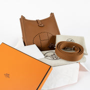Hermès Evelyne 16 Amazone Gold Clemence Bag