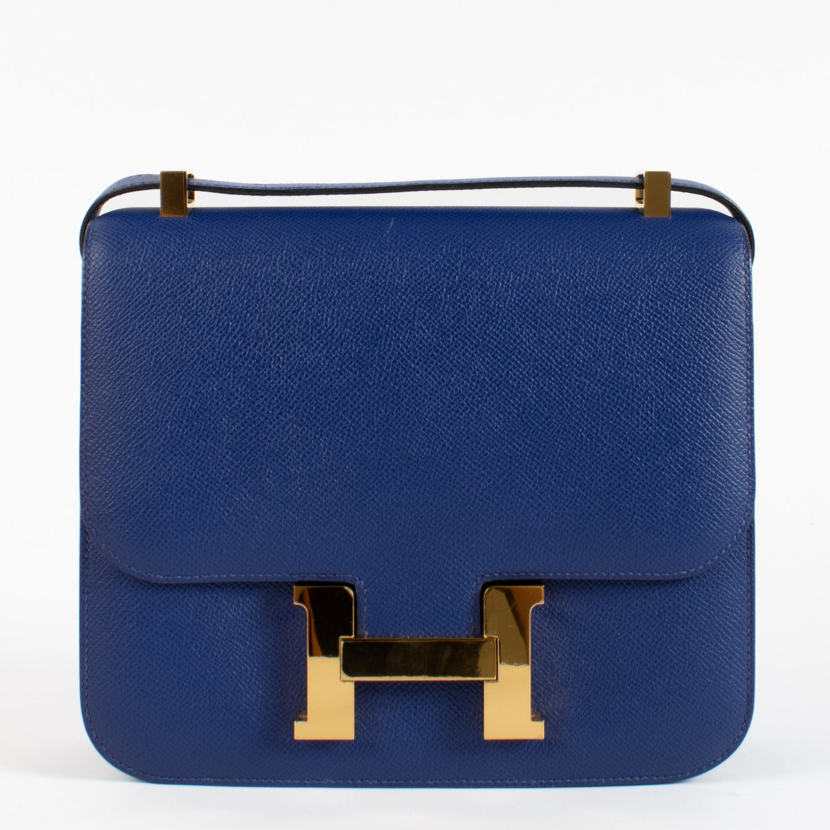 Hermès Constance 24 Bleu Electrique Epsom GHW