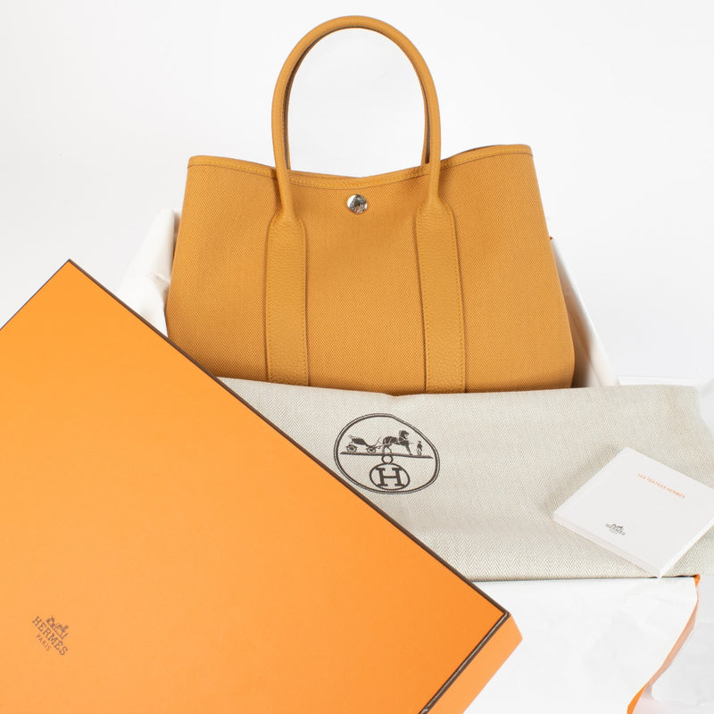 Hermès Garden Party 30 Orange Negonda PHW
