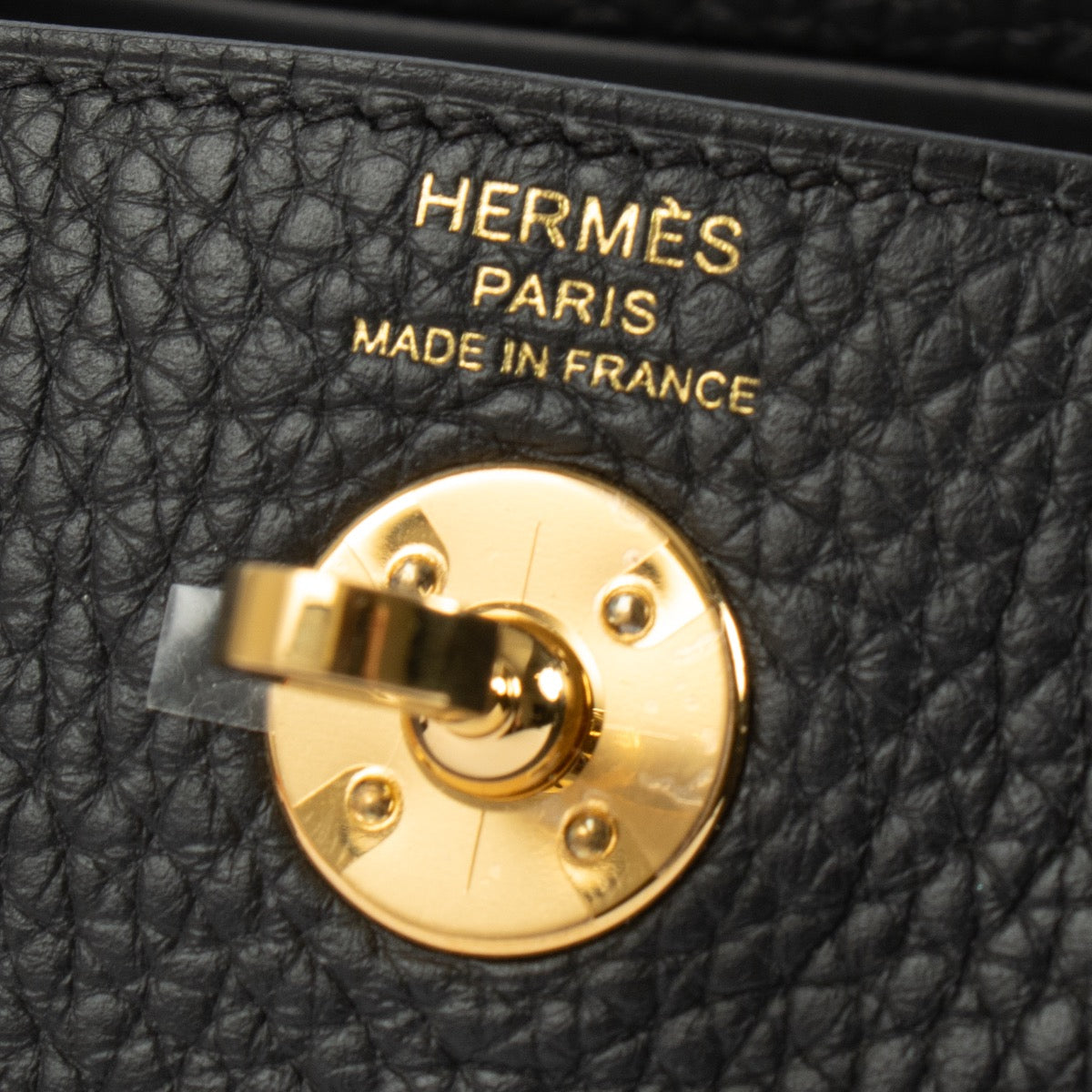 shop 100% authentic second hand Hermès Lindy Mini Black Clemence GHW on Labellov.com