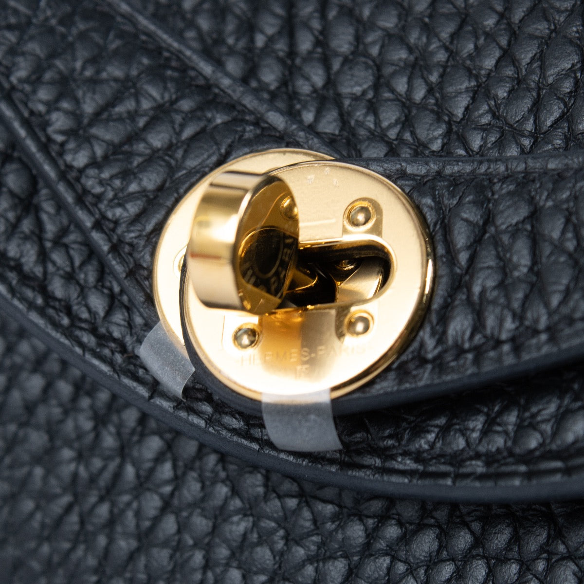shop 100% authentic second hand Hermès Lindy Mini Black Clemence GHW on Labellov.com