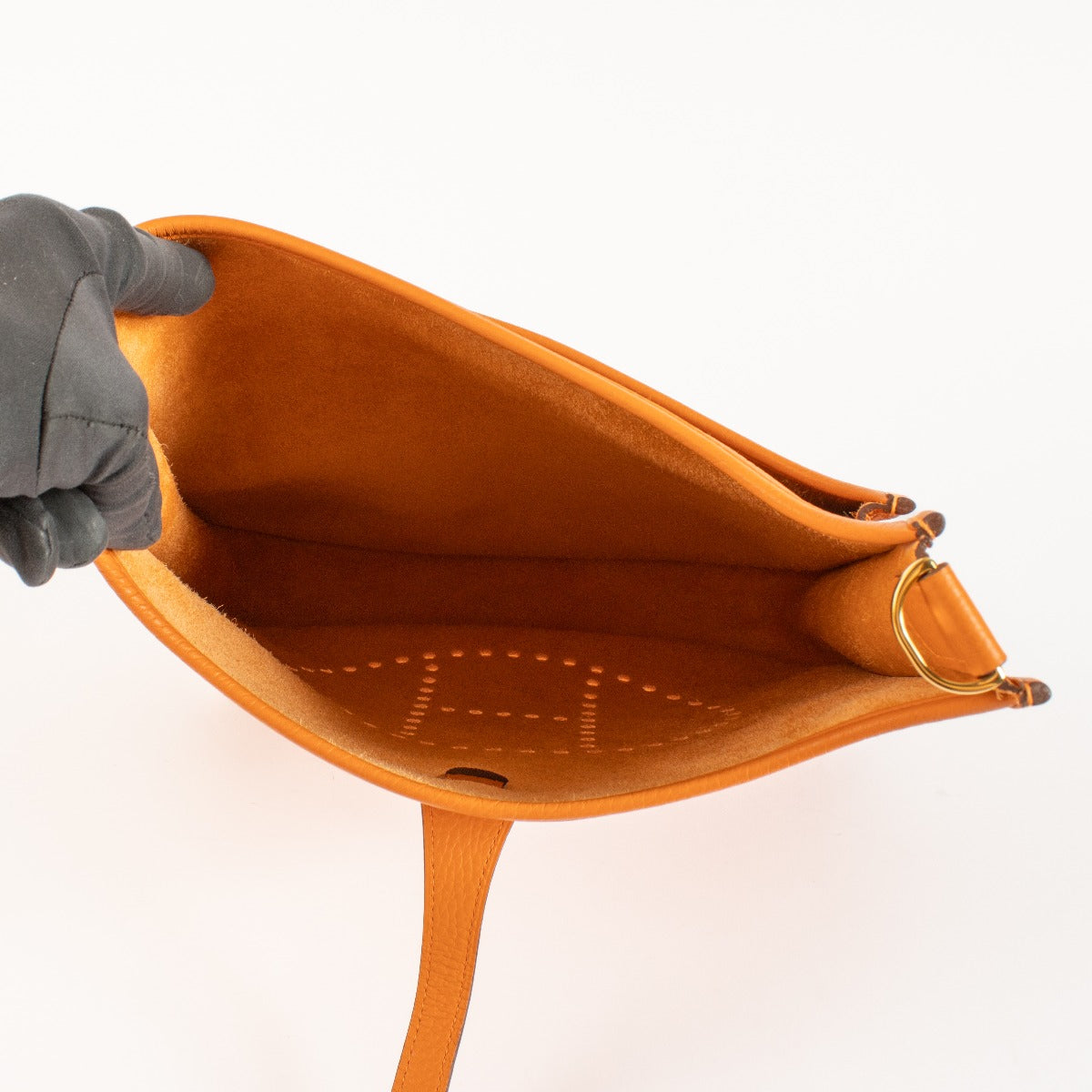 Hermès Evelyne III 29 Orange Clemence GHW