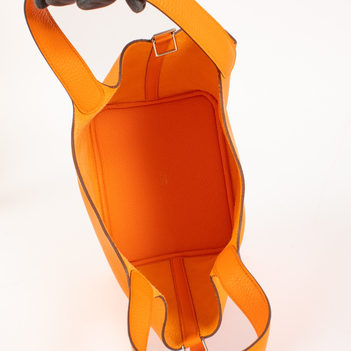 Hermès Picotin Lock 22 Orange Clemence PHW