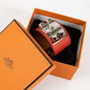 shop 100% authentic second hand Hermès Red Collier De Chien Bracelet - Size XS on Labellov.com