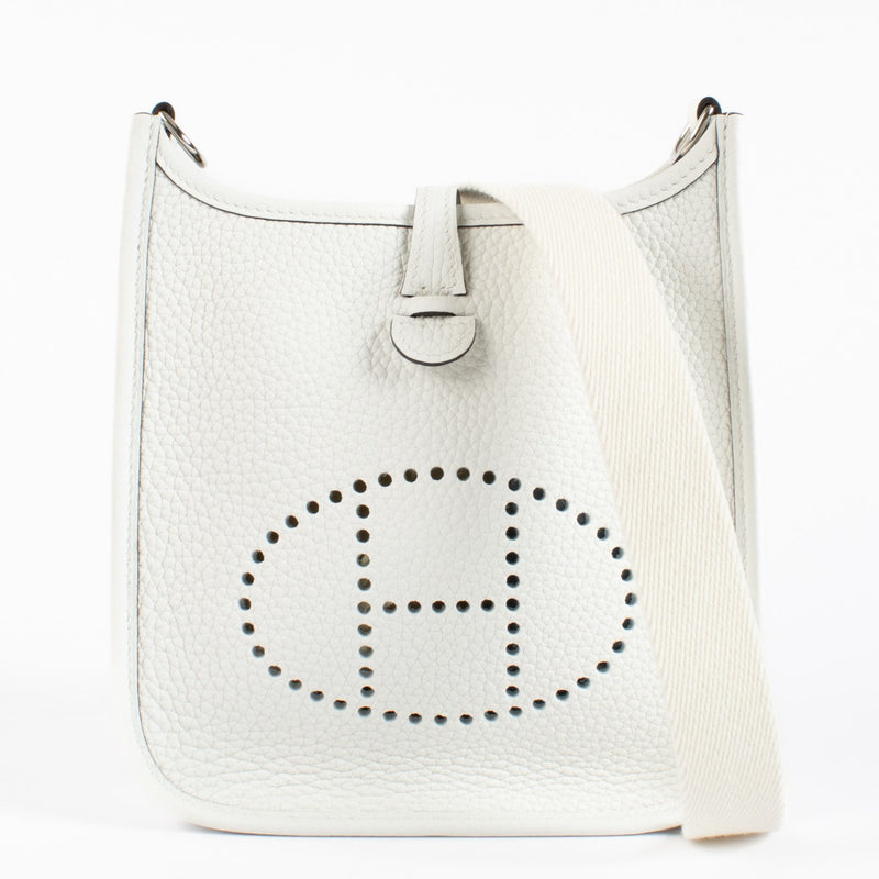 Hermès Evelyne 16 Blanc Neige Clémence PHW