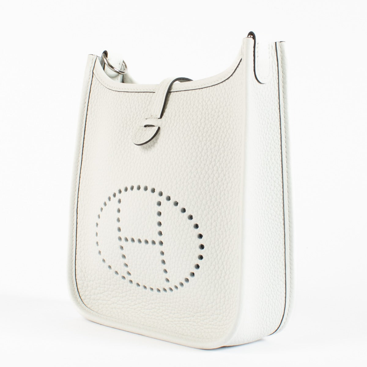 Hermès Evelyne 16 New White Clemence PHW