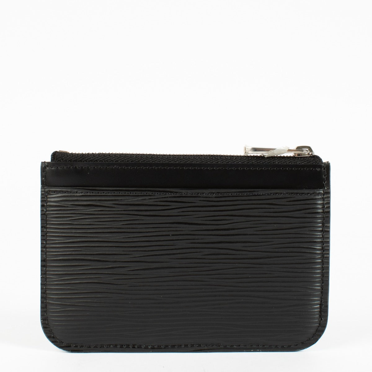 Authentic pre-loved Louis Vuitton Black Epi Key Pouch on Labellov.com