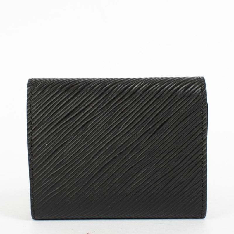 Louis Vuitton Black Epi Twist XS Compact Wallet