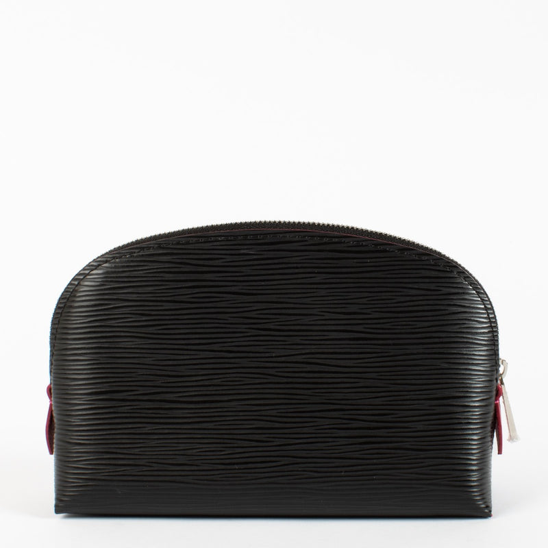 authentic preloved Louis Vuitton Black Epi Leather Cosmetic Pouch on Labellov.com