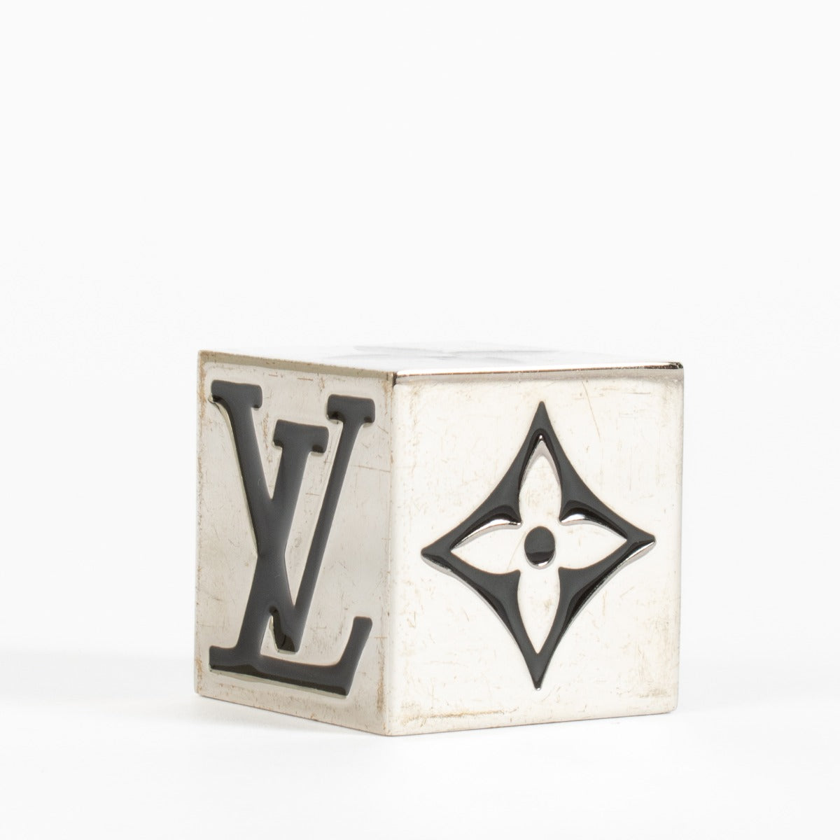 Authentic pre-loved Louis Vuitton Monogram Cube Dice Game Set on Labellov.com