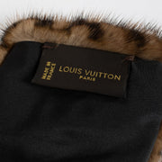 Authentic pre-loved Louis Vuitton Brown Damier Mink Fur Collar on Labellov.com