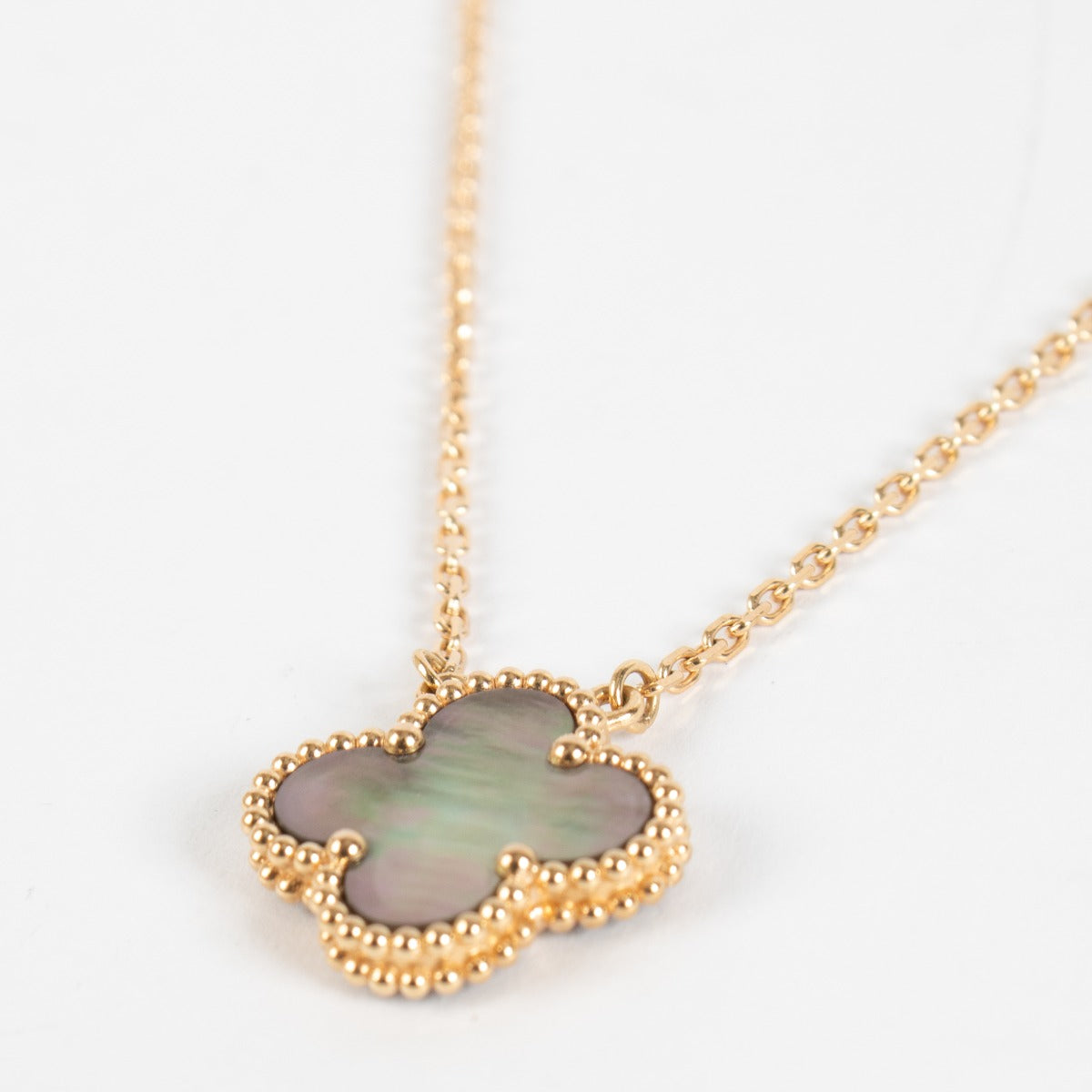 authentic preloved Van Cleef & Arpels Vintage Alhambra Necklace on Labellov.com