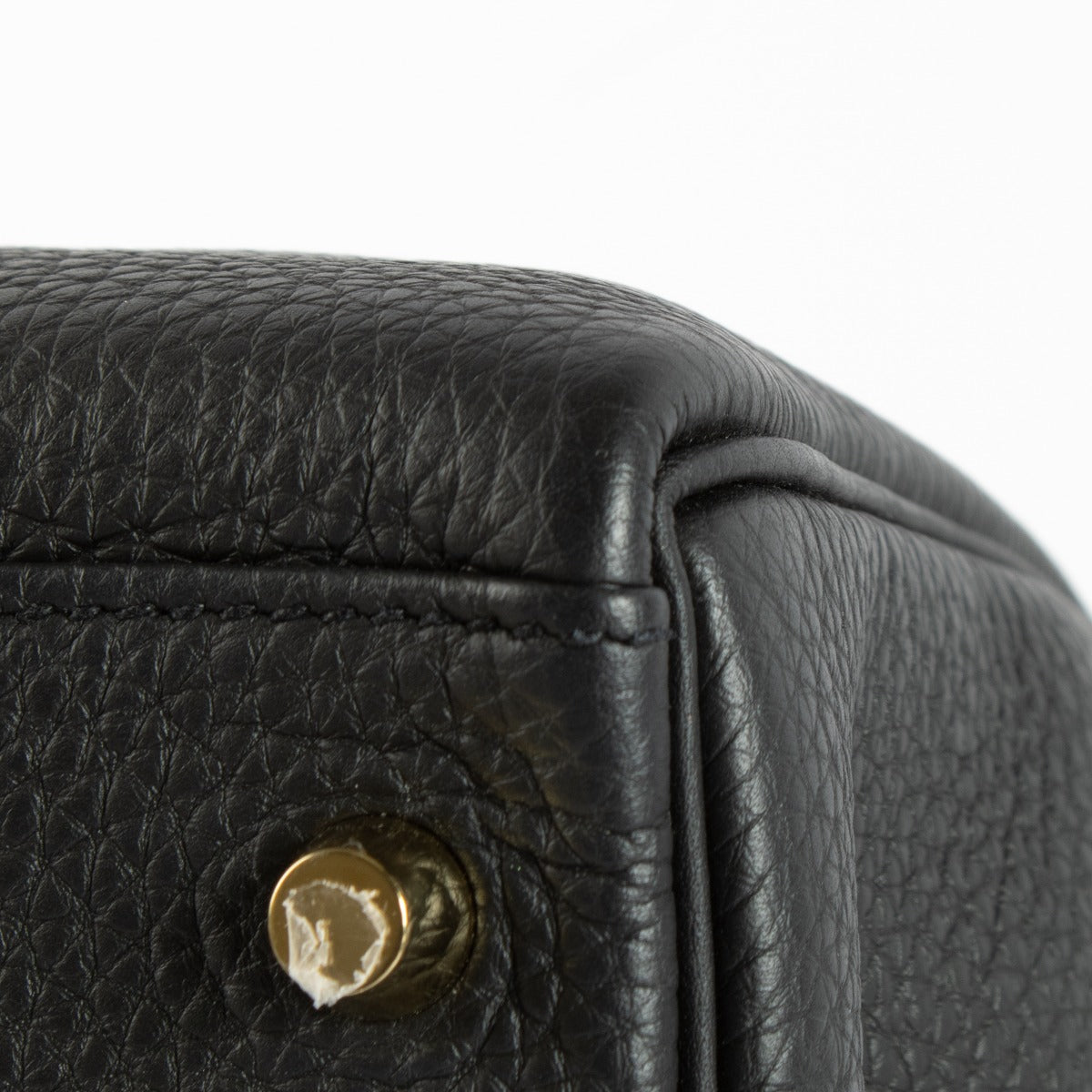 Hermès Kelly 32 Zwart Togo GHW