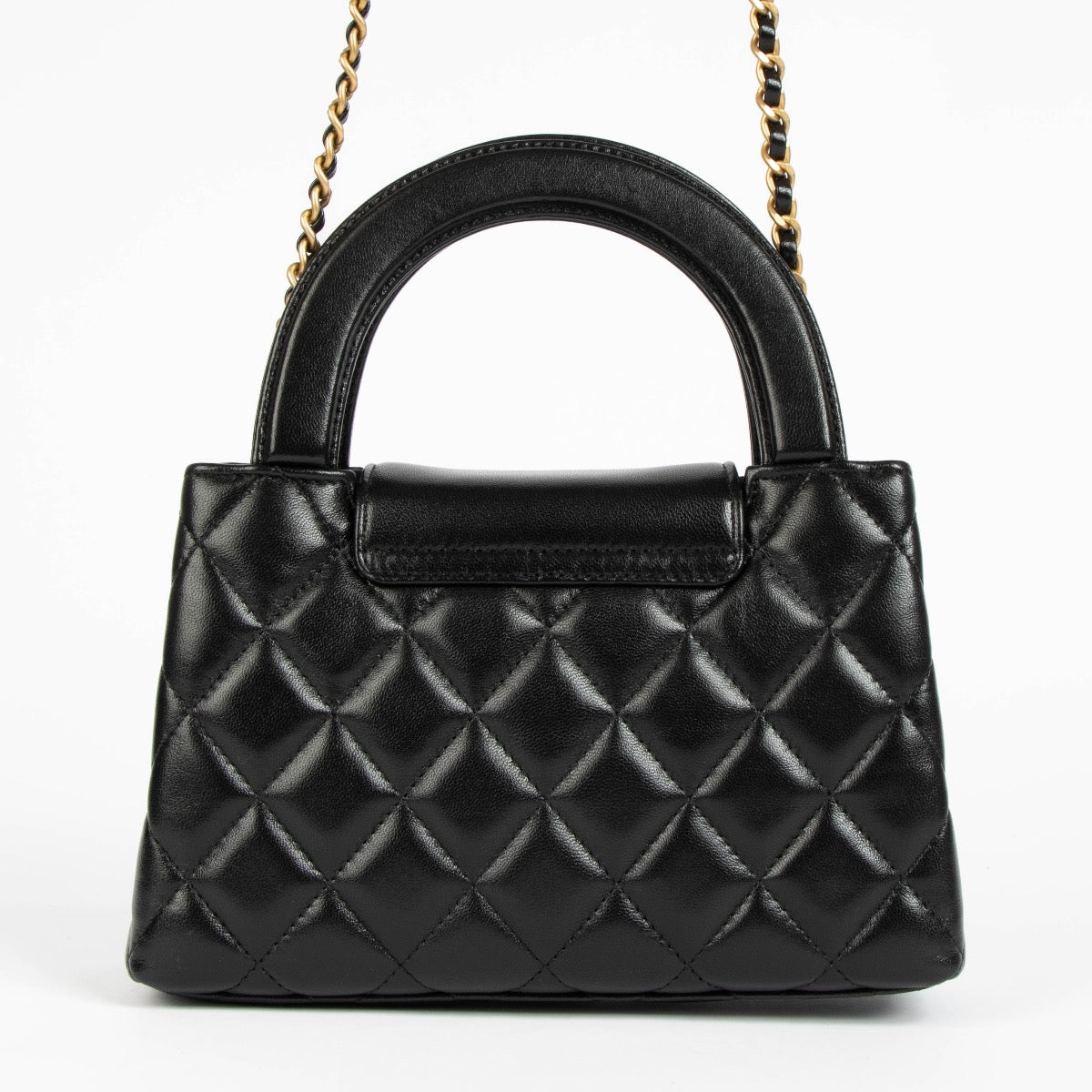 Shop this 100% authentic Chanel Black Kelly Nano Mini Shopping Bag at Labellov.com