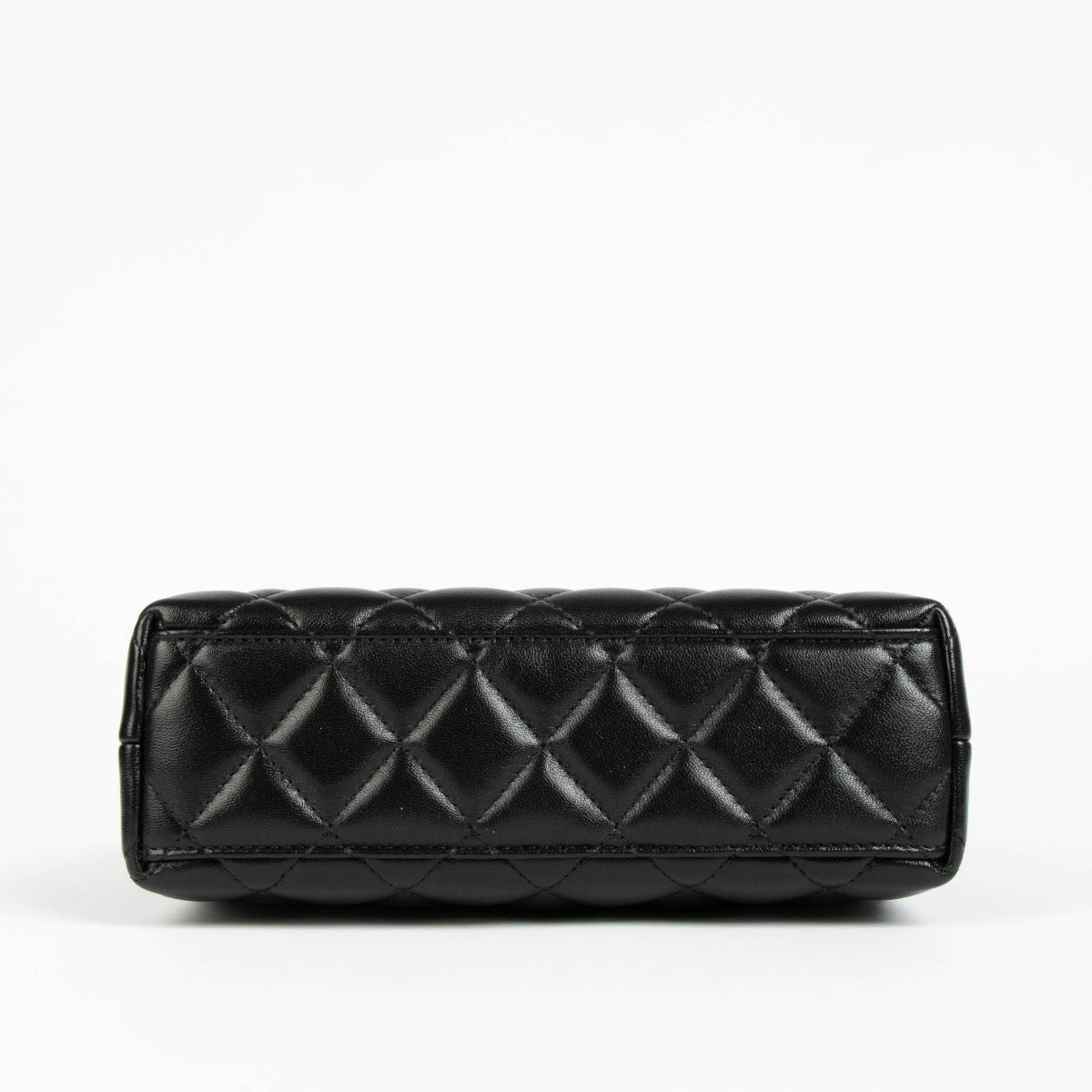 Shop this 100% authentic Chanel Black Kelly Nano Mini Shopping Bag at Labellov.com