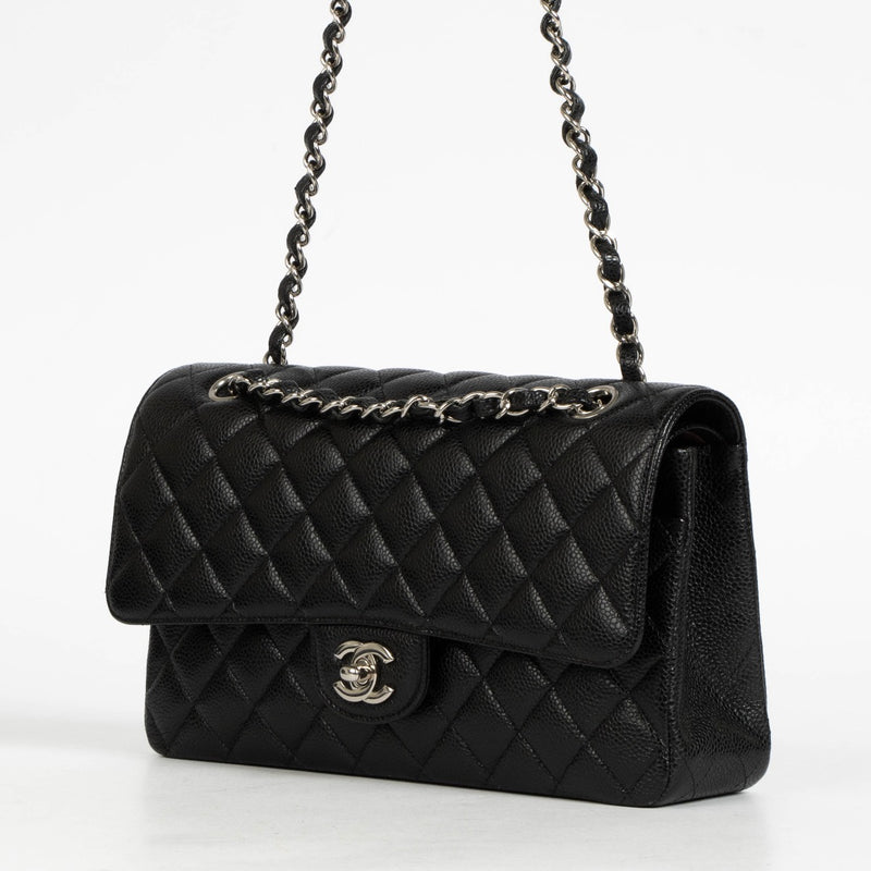 Authentic pre-loved Chanel Classic Flap Black Shoulder bag on Labellov.com
