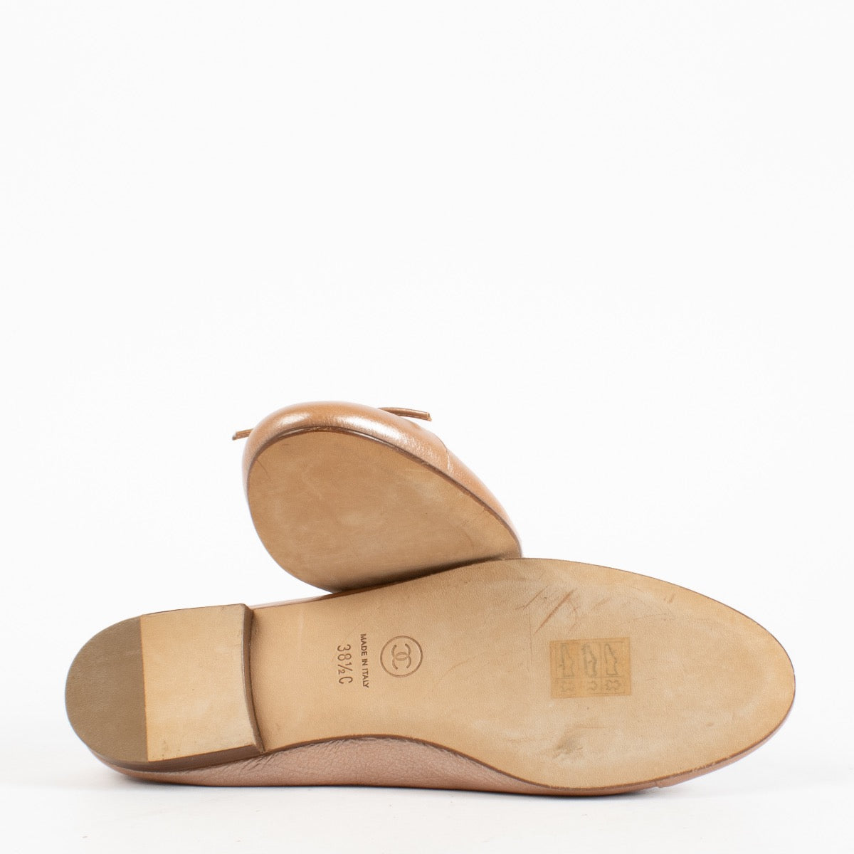 Authentic second hand Chanel Ballet Flats, pink on Labellov.com
